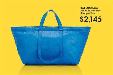 balenciaga ikea clone bag|balenciaga ikea tote bag.